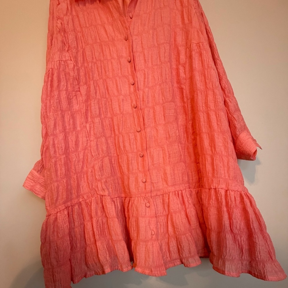 Davi & Dani Coral Mini Dress View 3